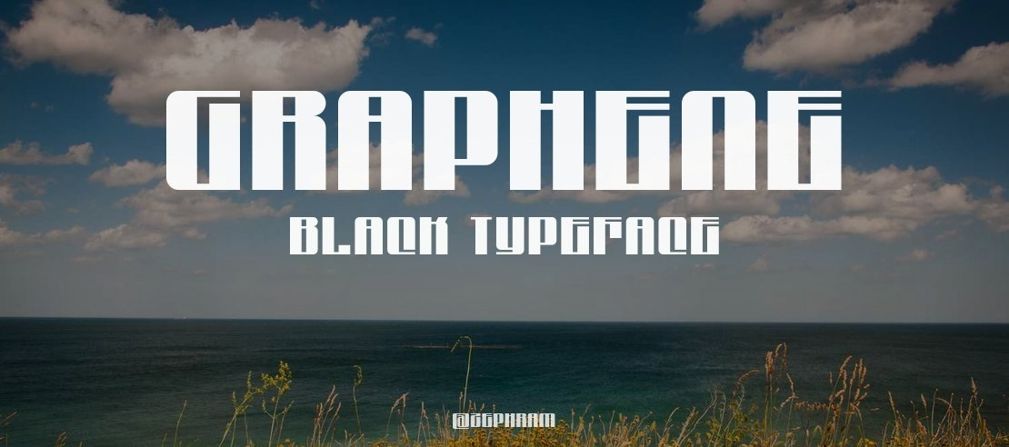 Graphene Black Font Family