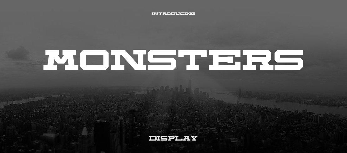 Monsters Font