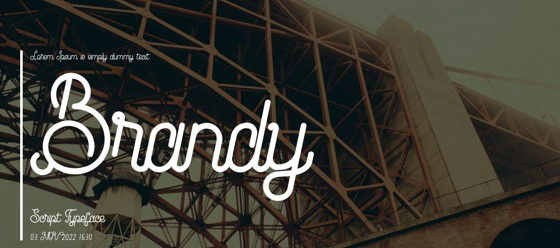 Brandy Script Font