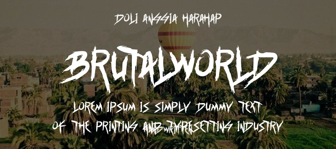 Brutalworld Font