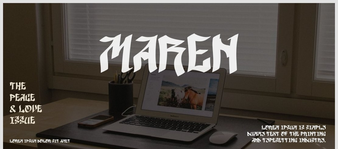 MAREN Font