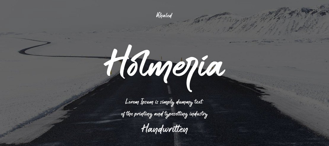 Holmeria Font