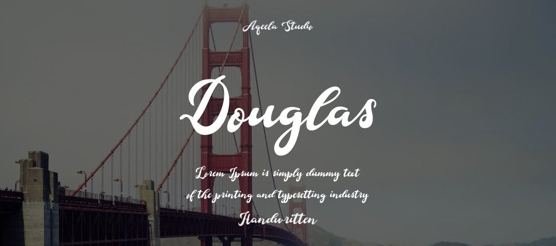 Douglas Font