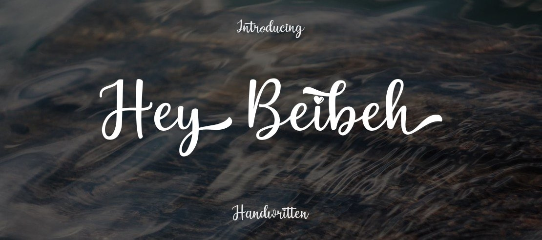 HeyBeibeh Font