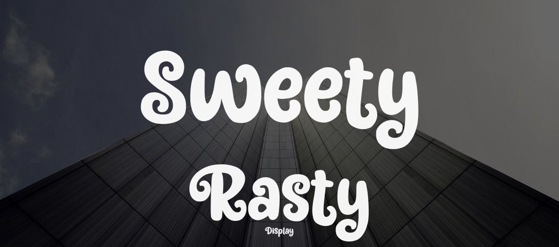 Sweety Rasty Font