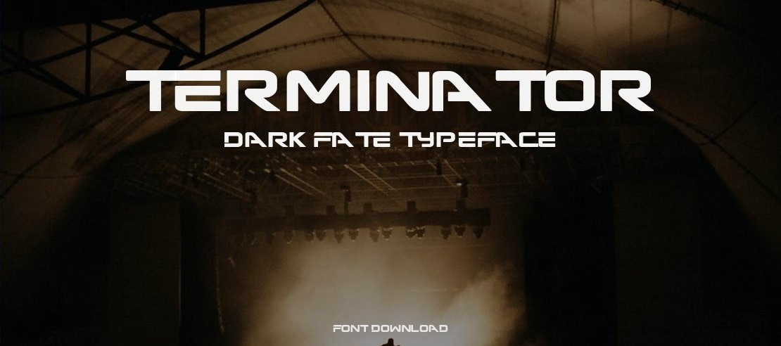 Terminator Dark Fate Font