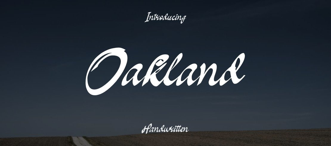 Oakland Font