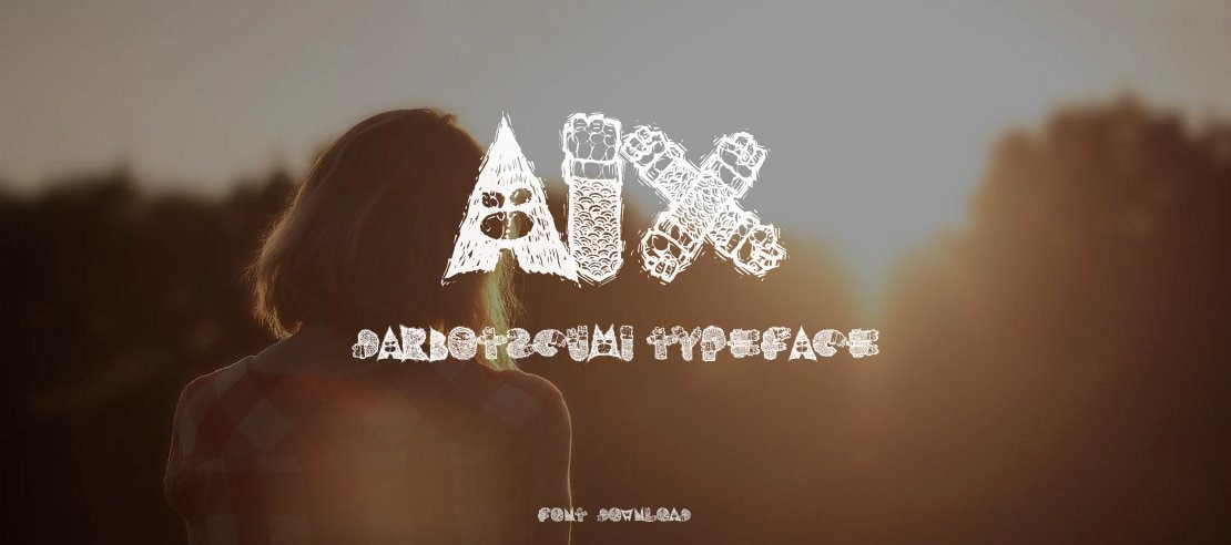 AIx Darbotzcumi Font