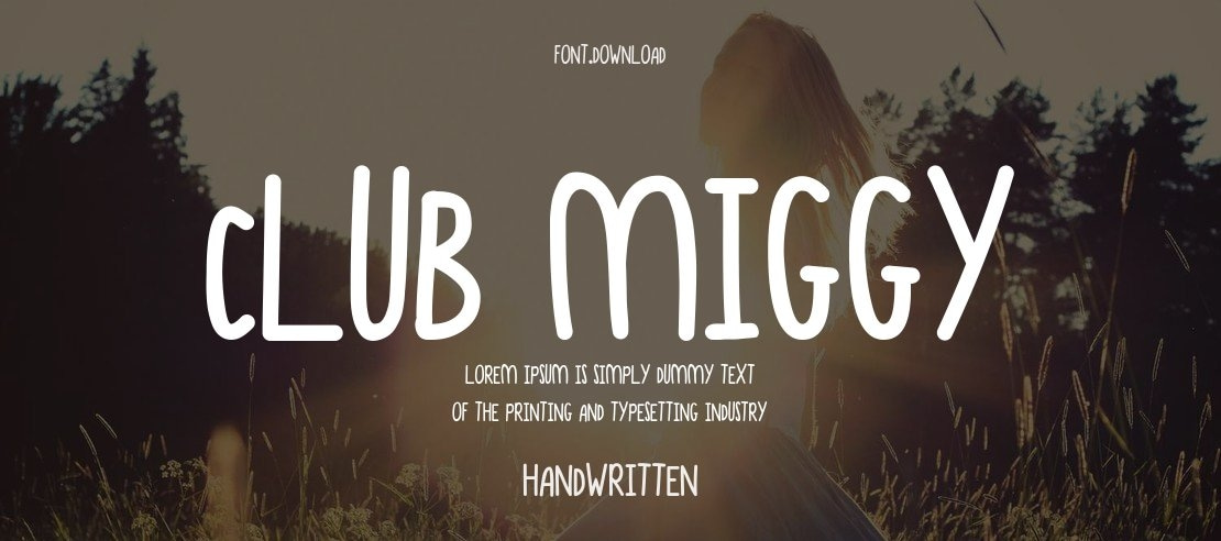 Club Miggy Font