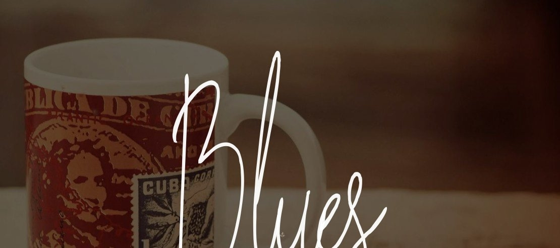 Blues Indigo Font