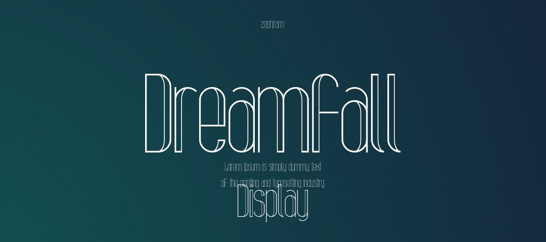 Dreamfall Font