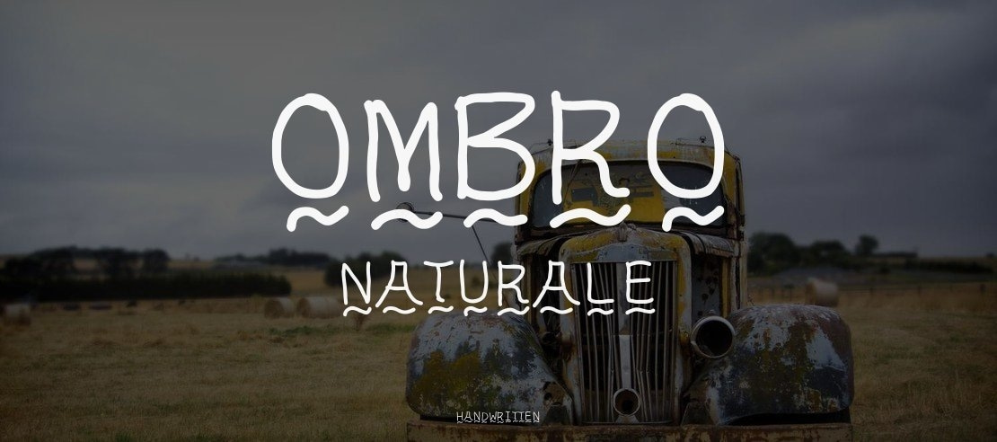 ombro naturale Font