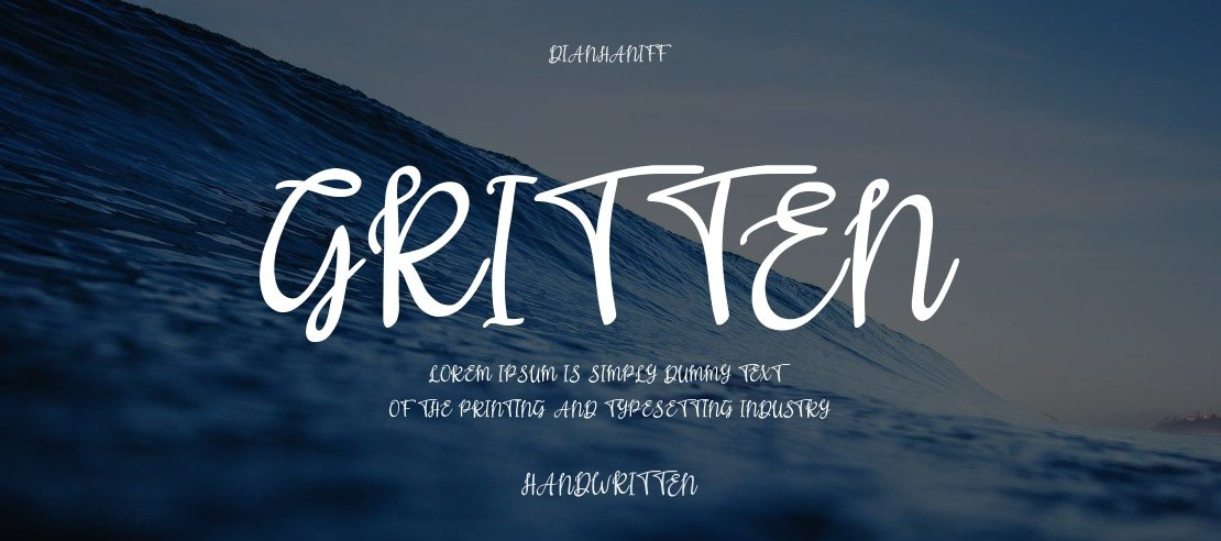 Gritten Font