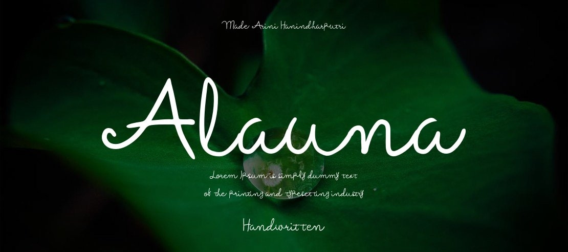 Alauna Font