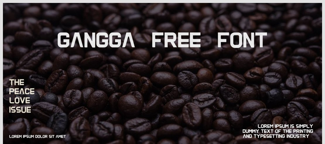 Gangga-Free-Font