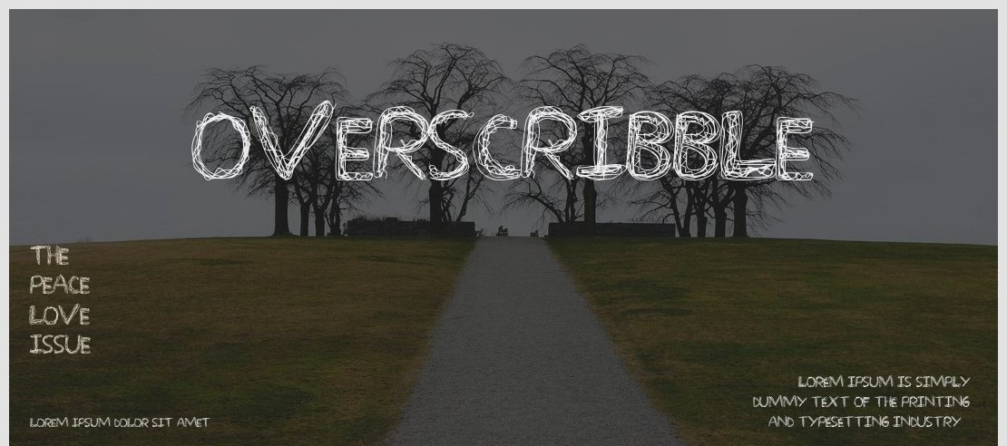 OverScribble Font