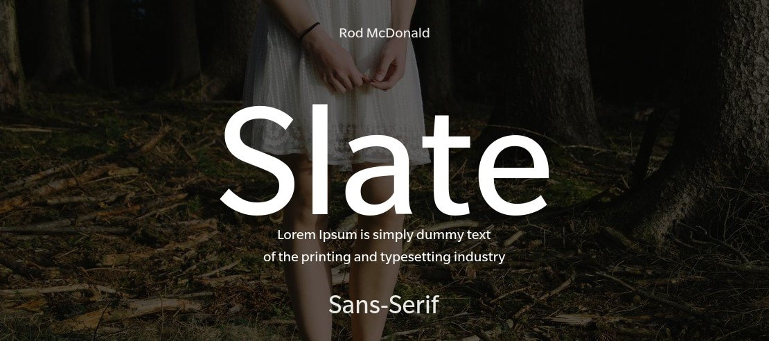 Slate Font Family