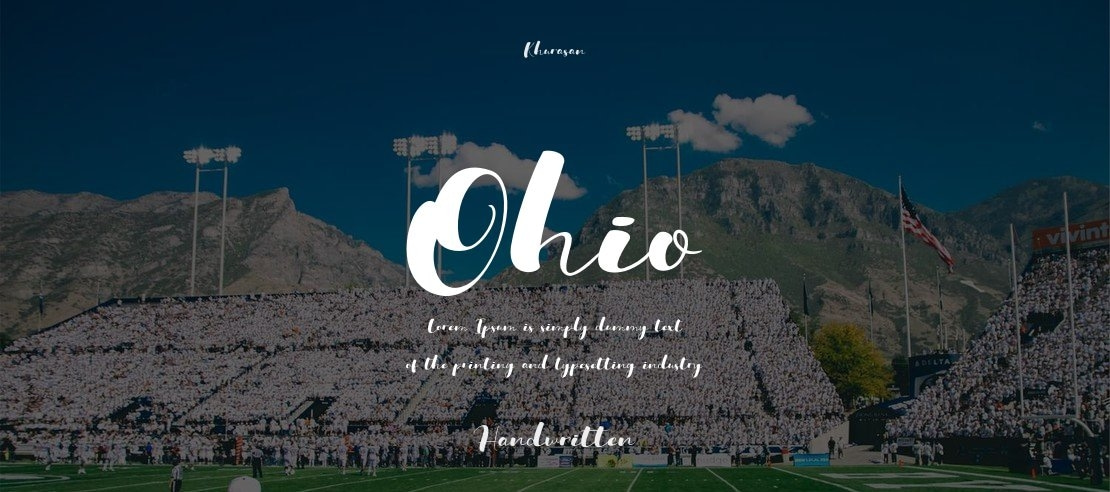 Ohio Font Family