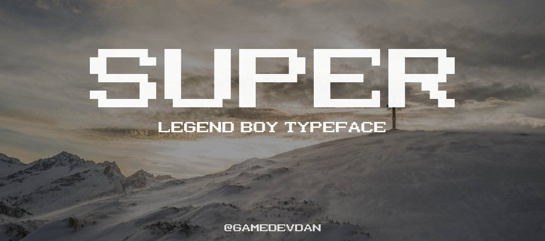 Super Legend Boy Font