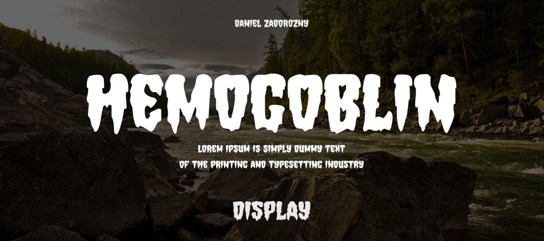 Hemogoblin Font Family