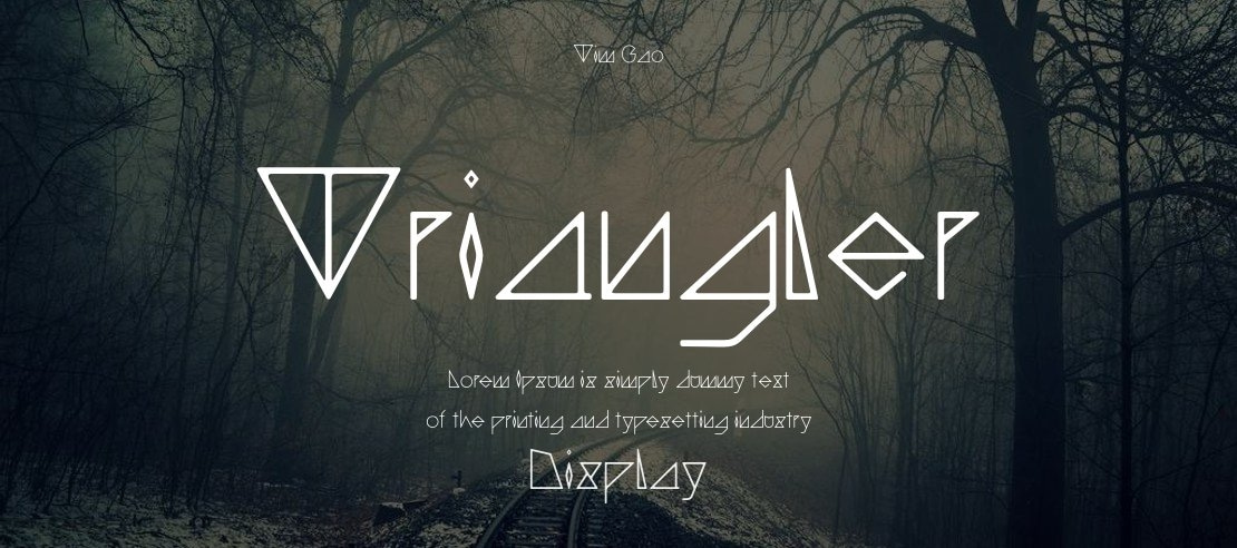 Triangler Font