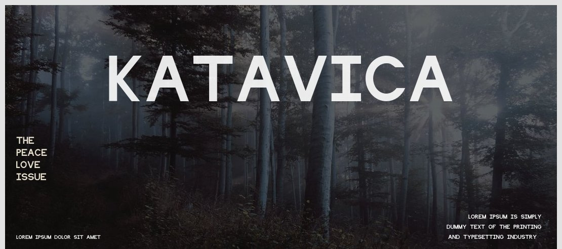 Katavica Font