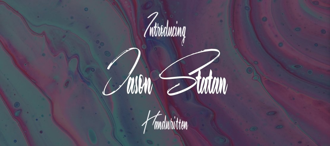 Jason Statan Font