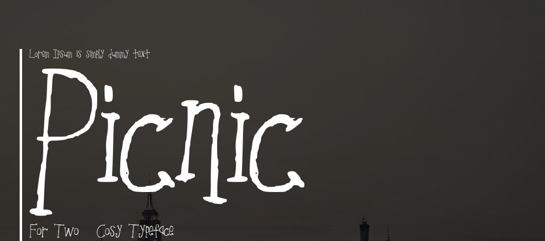 Picnic For Two _ Cosy Font