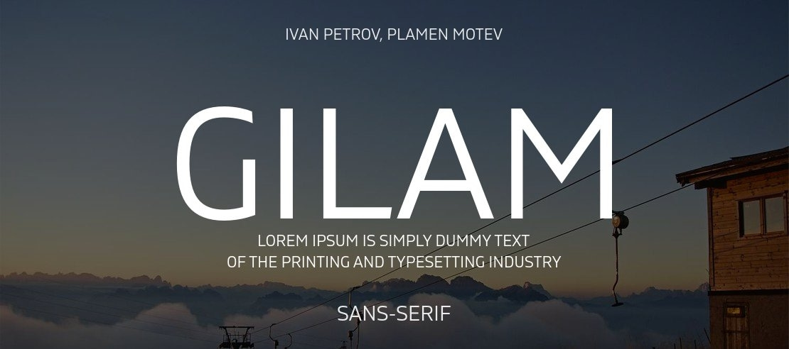 Gilam Font Family
