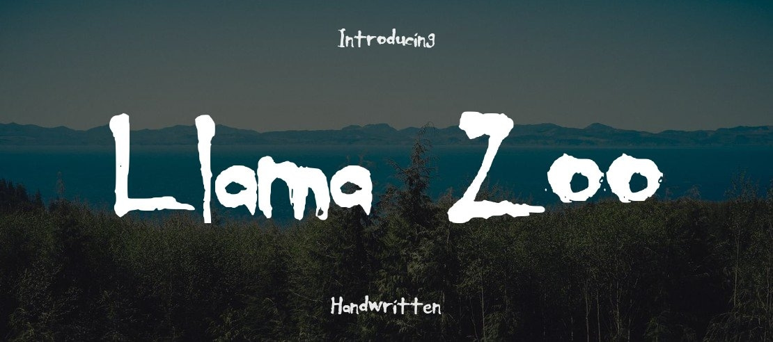 Llama Zoo Font