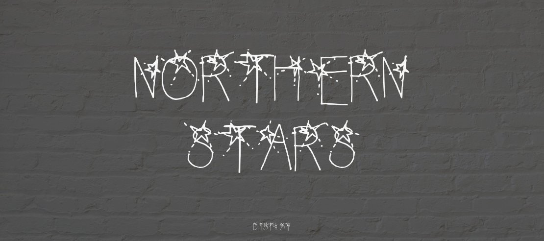 Northern Stars Font