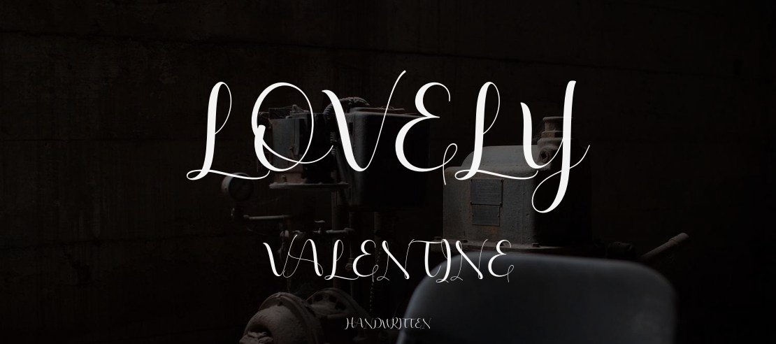 lovely valentine Font