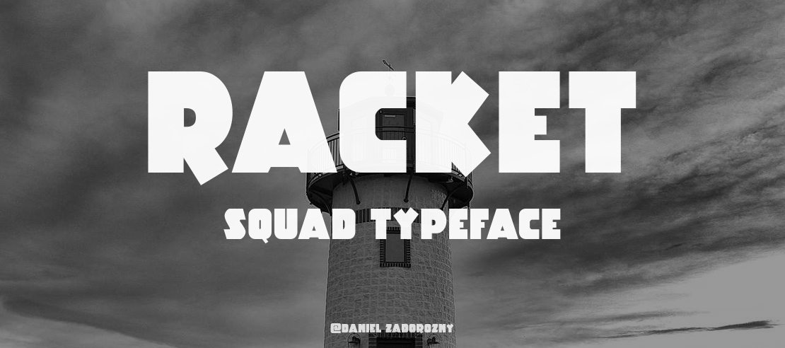 Racket Squad Font Family