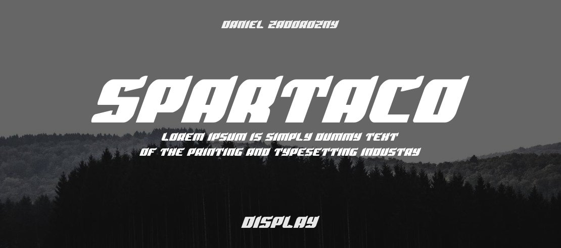 Spartaco Font Family