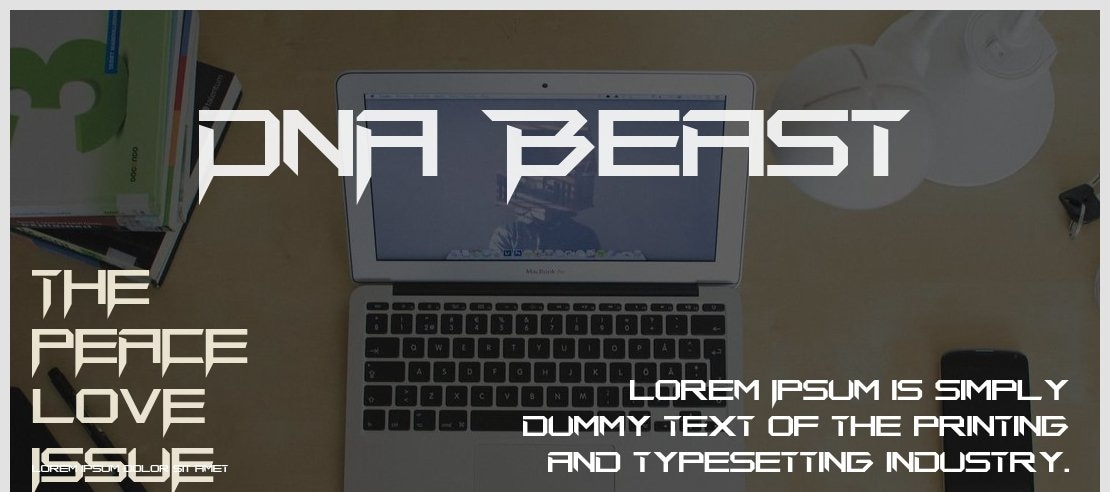 DNA Beast Font