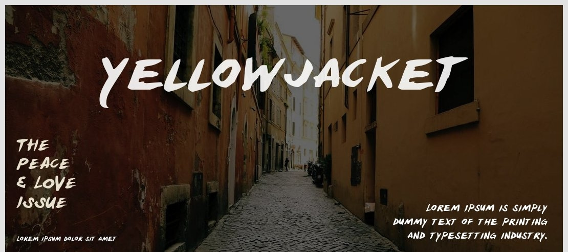 Yellowjacket Font Family