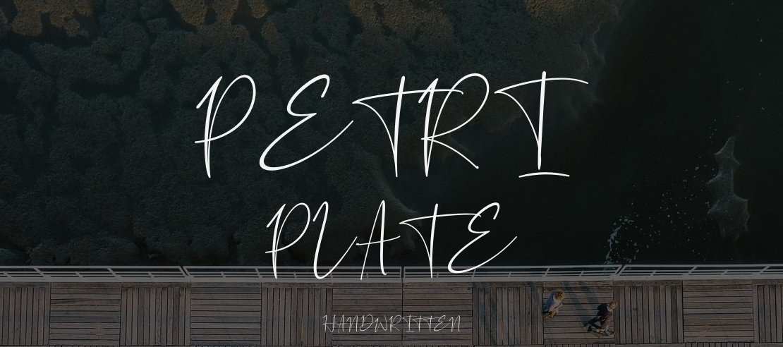 Petri Plate Font Family