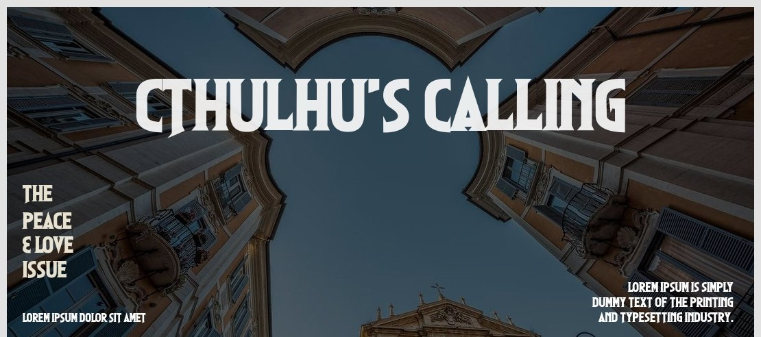 Cthulhu's Calling Font