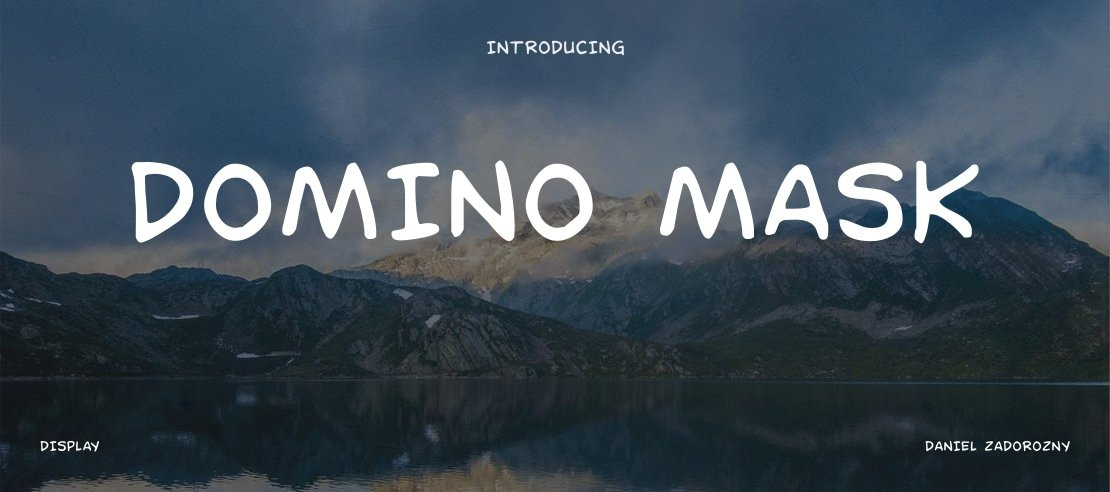 Domino Mask Font Family