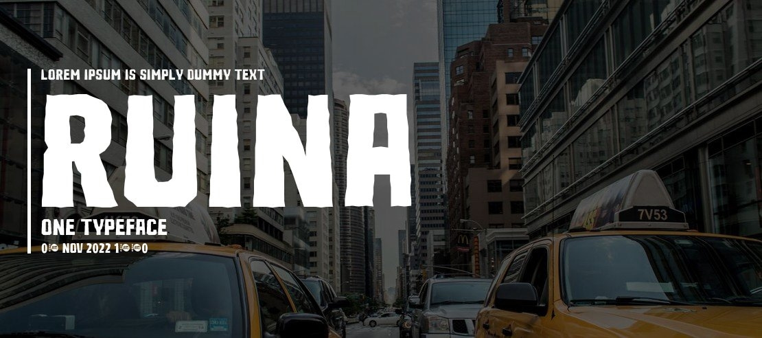 Ruina One Font