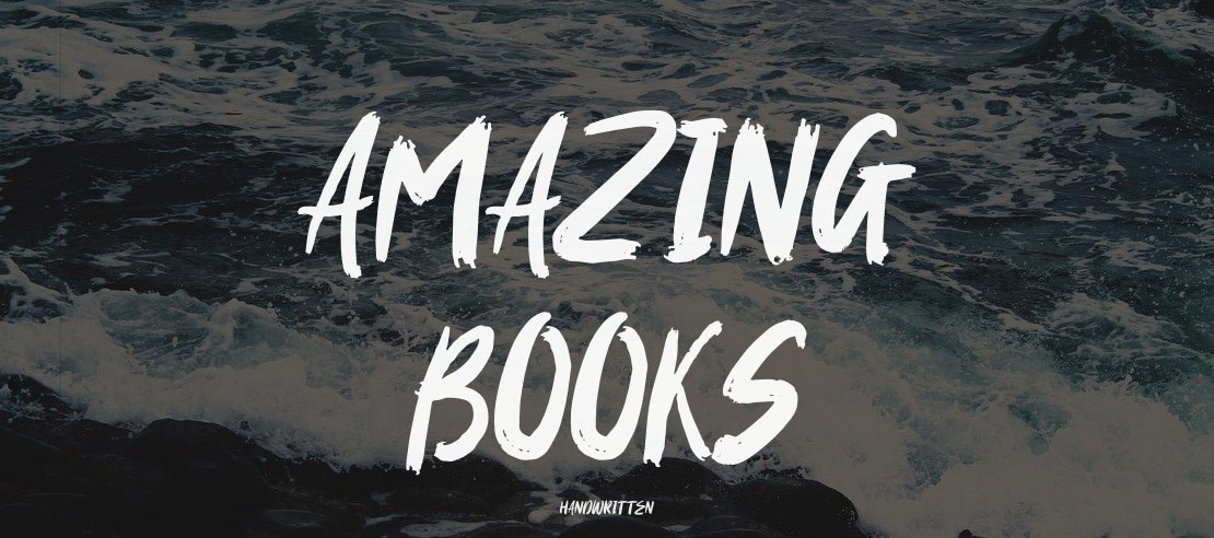 Amazing Books Font