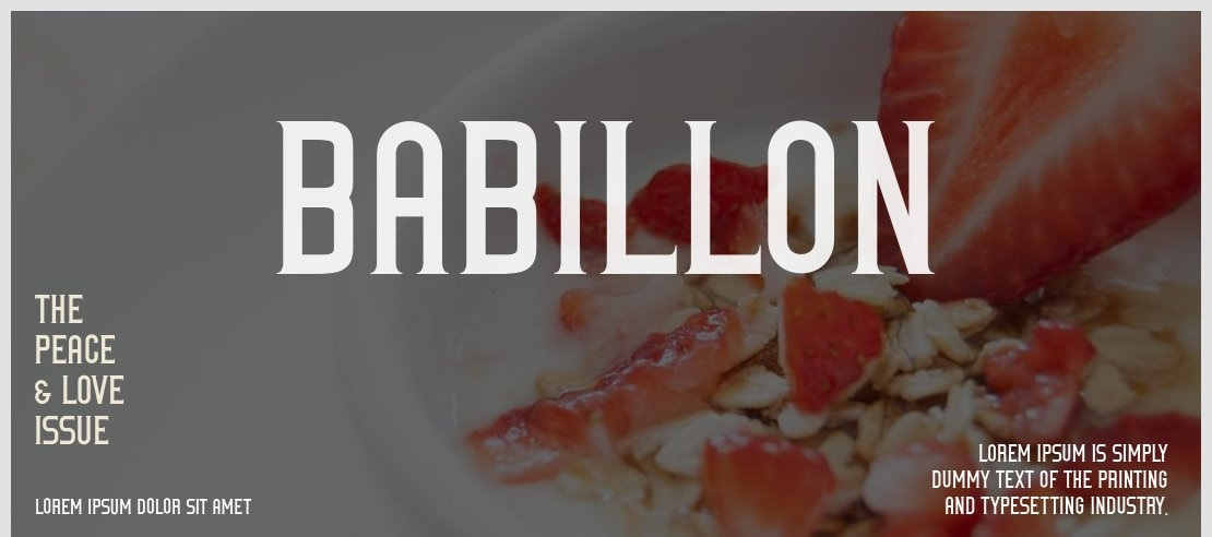 Babillon Font