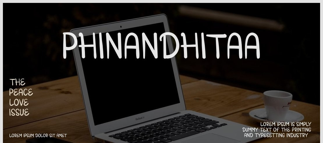 PHINANDHITAA Font