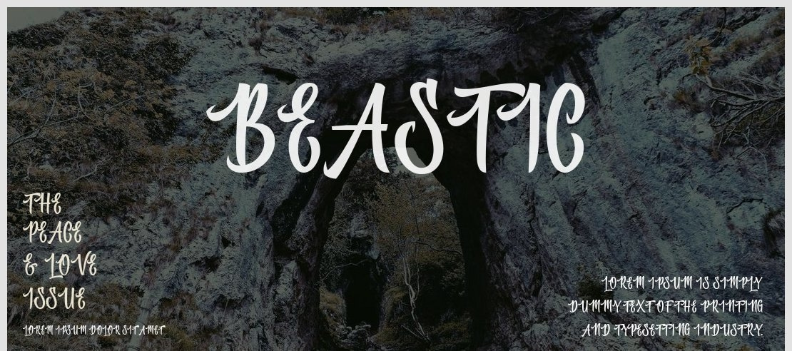 Beastic Font