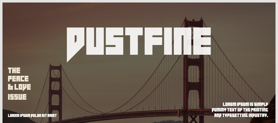 Dustfine Font