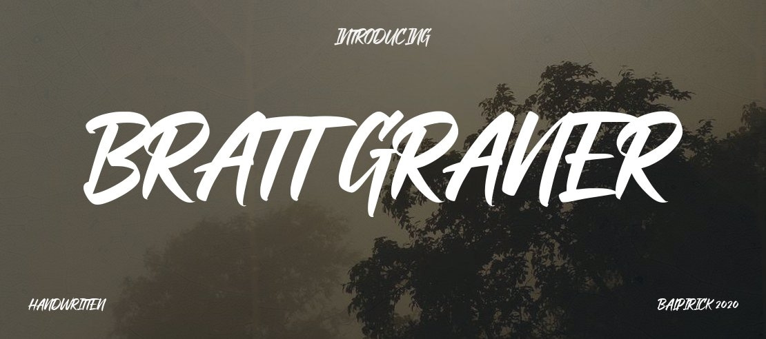 Bratt Graner Font