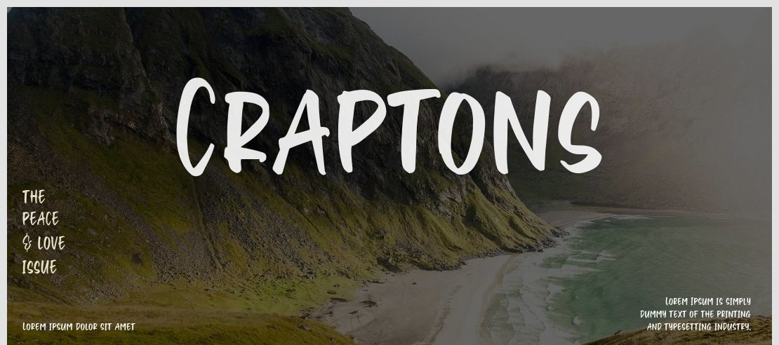 Craptons Font