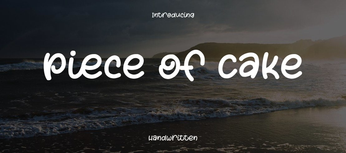 Piece of Cake Font