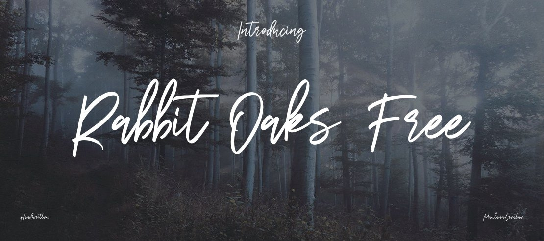Rabbit Oaks Free Font