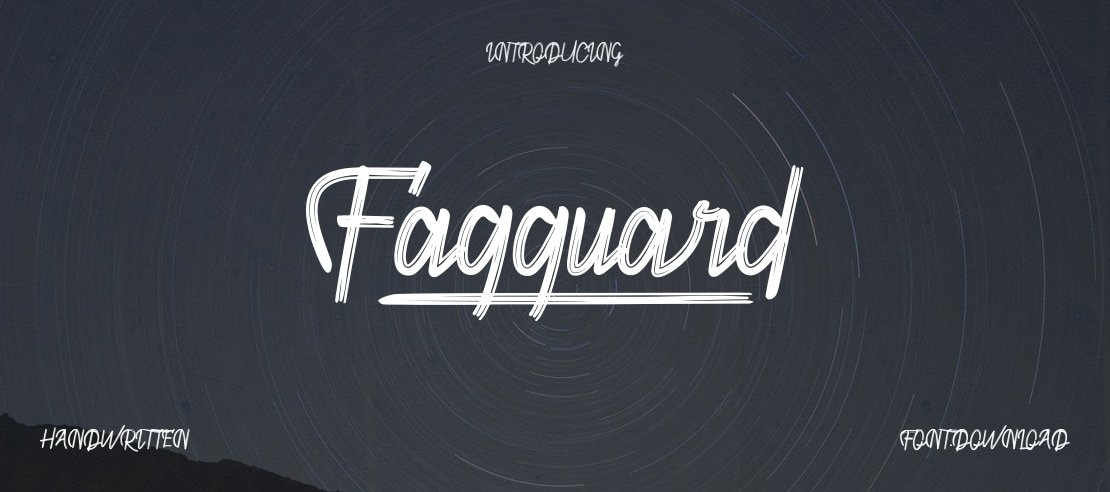 Fagguard Font